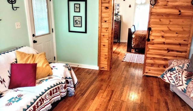 Beula 1869 cabin in "The Land"