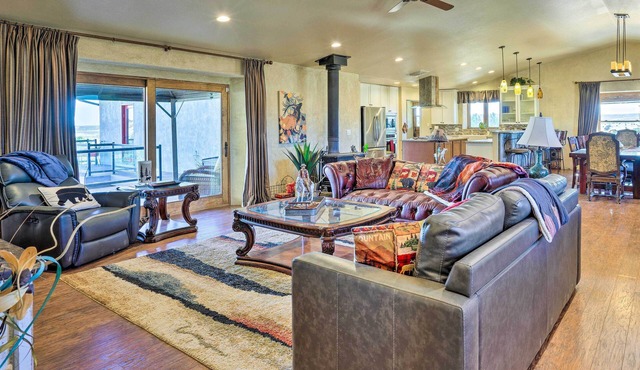 Beulah Home w/Wraparound Porch & Mtn Views