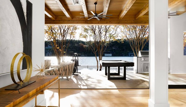 Beyond WatersEdge: Gated Lakefront Retreat Near Stadium & Festivals