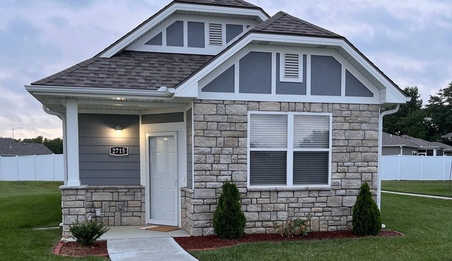 Bicycle Bungalow New House in Tiny Home Village