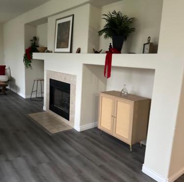 Big bedroom shared bathroom