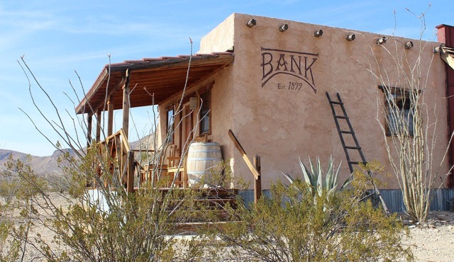 Big Bend Lodging at Ten Bits Ranch | Room #1 (The Bank)