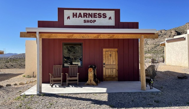 Big Bend Lodging at Ten Bits Ranch | Room #11 (Harness Shop)