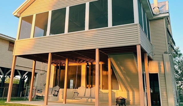 Big Branch Waterfront Retreat: Private Dock, Boat Lift, and Outdoor Adventure