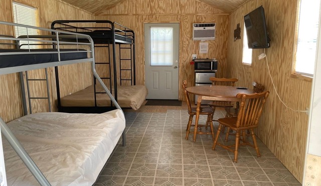 Big Cabin 1 at Elliott's Campground at the Upper End of Lake Marion in Rimini SC