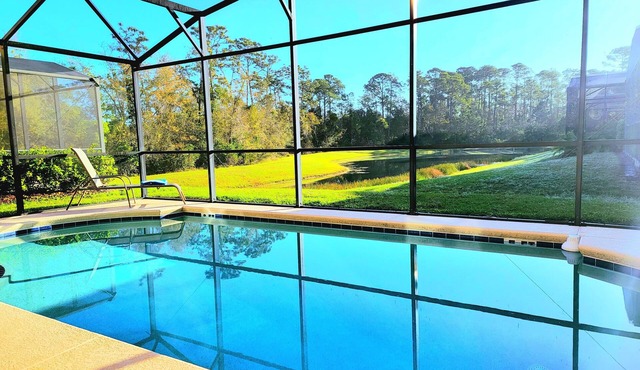 -BIG DISNEY FAMILY HOME-Priv Pool, Arcade, Lake Views, 4b/4ba. Close to Parks