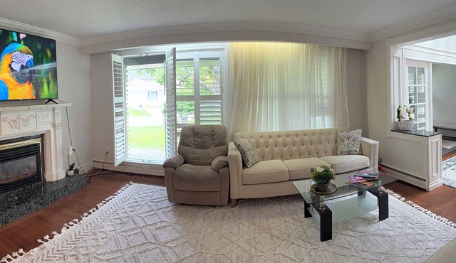 Big family friendly house close to Toronto and YYZ with perfect bbq backyard