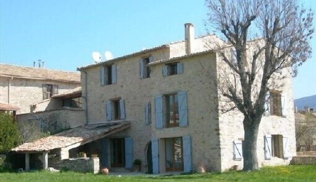 Big family house in a typical village in provence