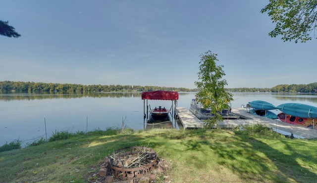 'Big Fish Bay Hideaway' - Rice Lake Home w/Dock!