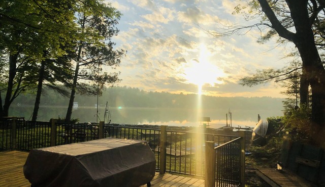 Big Hills Lake- Beautiful waterfront cottage on clear sandy lake!