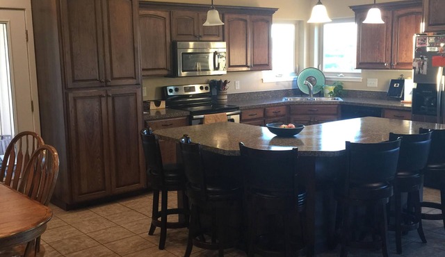 Big home on 8 acres of property