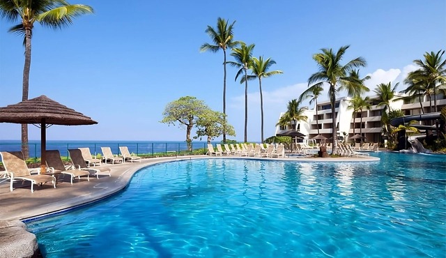 Big Island Dream! 2 Modish Units, 2 Pools, Ocean View, Game Room, Restaurant!