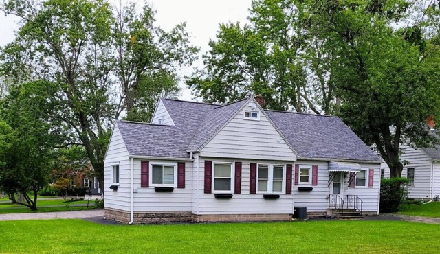Big new house with huge parking