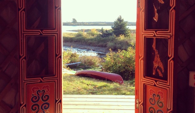 Big Red Yurt at Cabot Shores Wilderness Resort