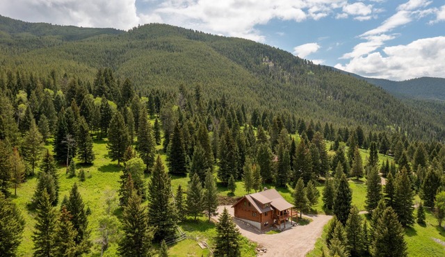 Big Sky Cabin Fresh Remodel,Luxe Furnishings & Private Hot Tub Close to town