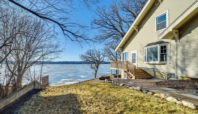 Big Stone Lake Access: Home w/Private Beach