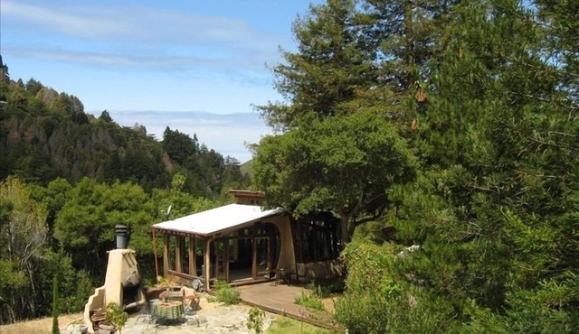 Big Sur Dream Home. Completely private with an outdoor fireplace.