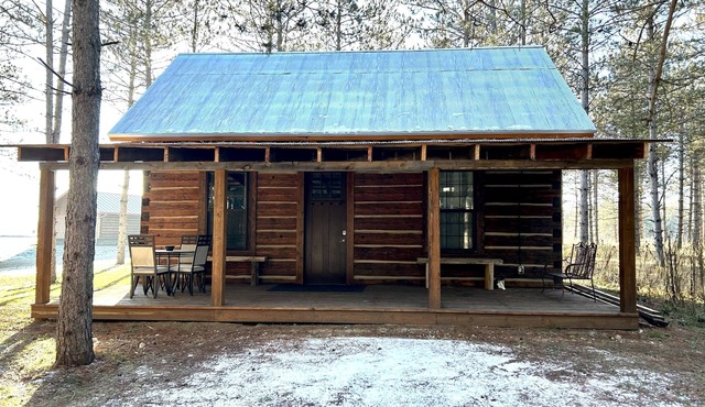 {Big Timbers} Cabin next to North Entrance to Itasca State park