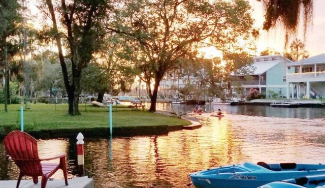 Bigfoot Bungalow -Enjoy being directly on clear waters of the Weeki Wachee River