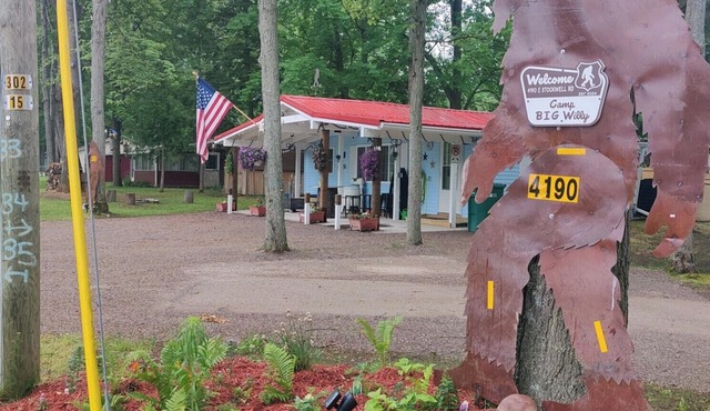 Bigfoot themed cottage. Dog friendly!
