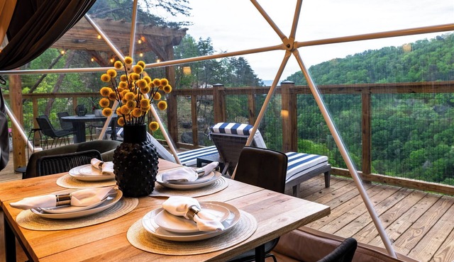 Biggest Deck! Beautiful Dome