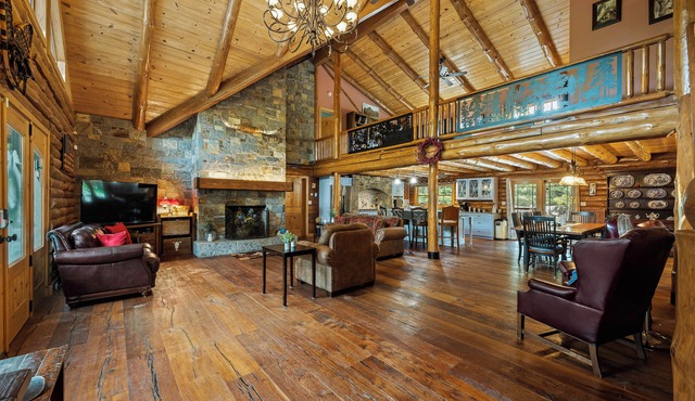 Bigwood Cabin | Near Camelback Skiing, Hot Tub, Game Room, Firepit & Yard