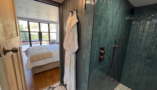 Bijou boutique country room, private terrace with beautiful countryside views.