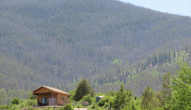 Bills Mountain Cabin AWD, no wifi off grid log cabin, dark skies