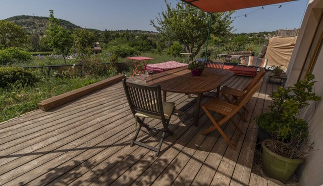 Bioclimatic ecological cottage in the Luberon