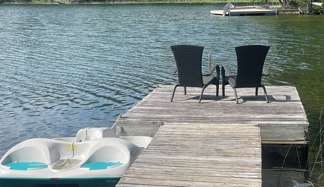 Birch Bark Canoe Lucerne Lake Cottage is beautiful pet friendly & near Bancroft