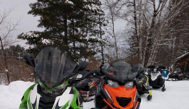 Birkie Availability 24' ATV/UTV & Snowmobile Chippewa Flowage Pontoon Rental