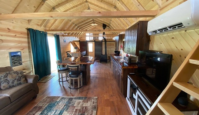 BISON Ranch~Cabin~Heat~A/C~Huge Views~ Bison within walking distance