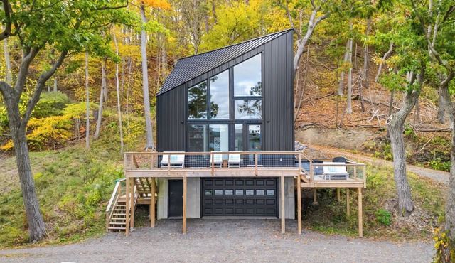 Black Diamond: "Waterfront Finger Lakes Home with Hot Tub!"