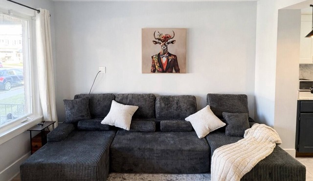 Black Door Bungalow, a stylishly renovated