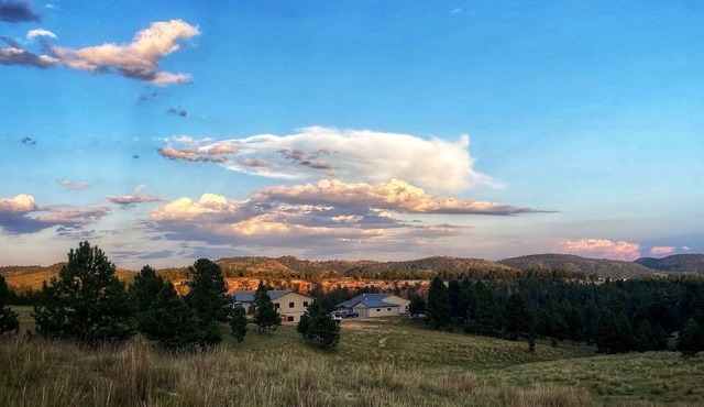 Black Hills 8-bedroom resort with VIEWS, Privacy, Tranquil, Wind Cave, Game room