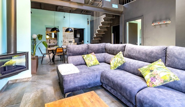 Black House - Singular industrial-style house