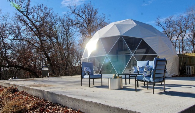 Black River Falls Glamping Dome 1