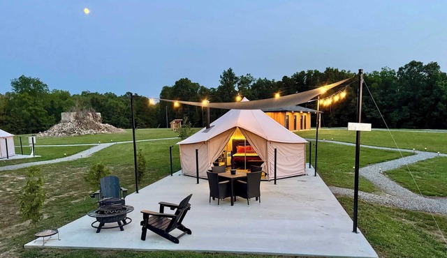 Black Walnut- Glamping Tent @ River Bluff Cabins