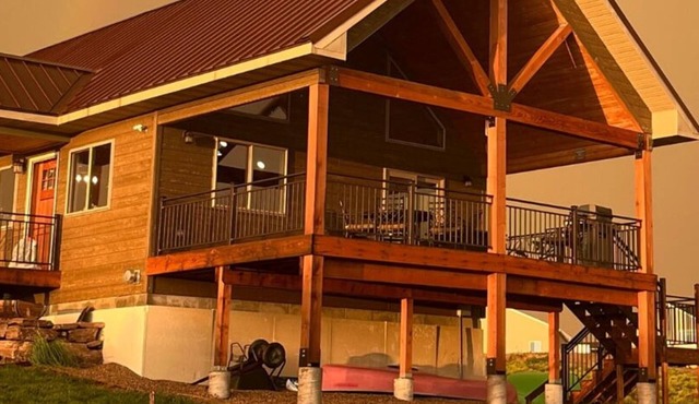 blackhillslakehouse · Angostura-Black Hills Lakehouse- Beautiful!