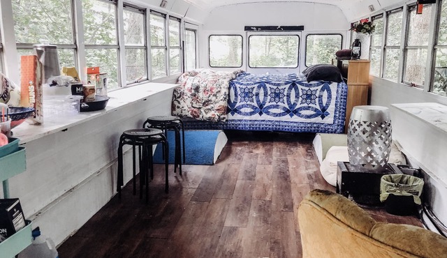 Blank Slate Bus#23 Bunk House