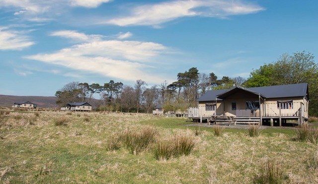Bleasdale, dog friendly glamping site near Preston, sleeps 30 people, Lancashire