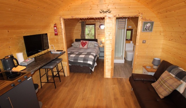 Blencathra Pod, Hayton near Hadrian's Wall with hot tub