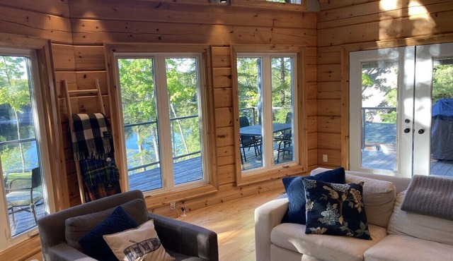 Blending Log Home Charm with Luxury Living