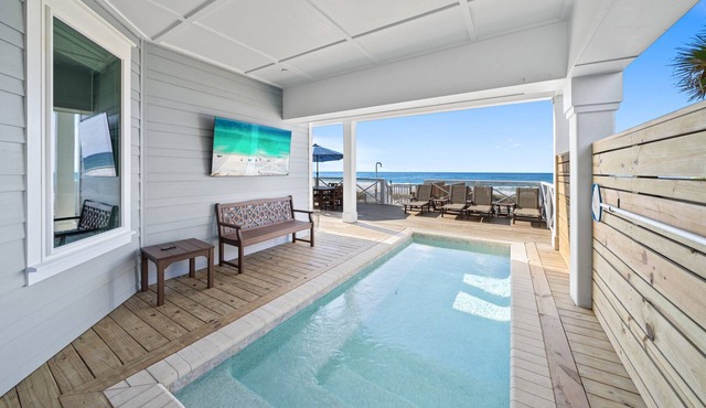 Blessings at Pier Park | Luxury | Gulf Front Oasis with Private Pool