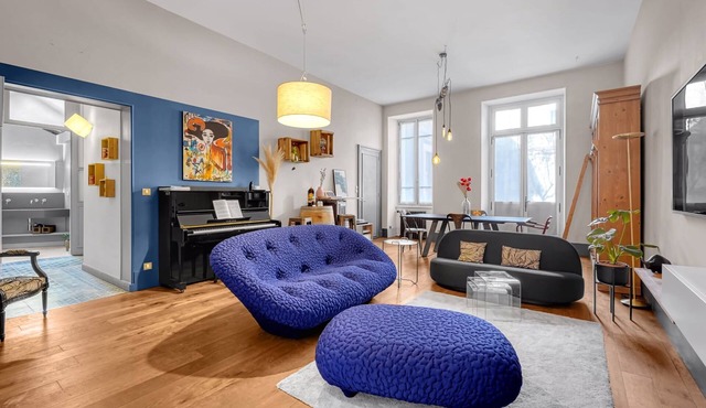 Bleu du Maine - Elegant T3 avec terrasse