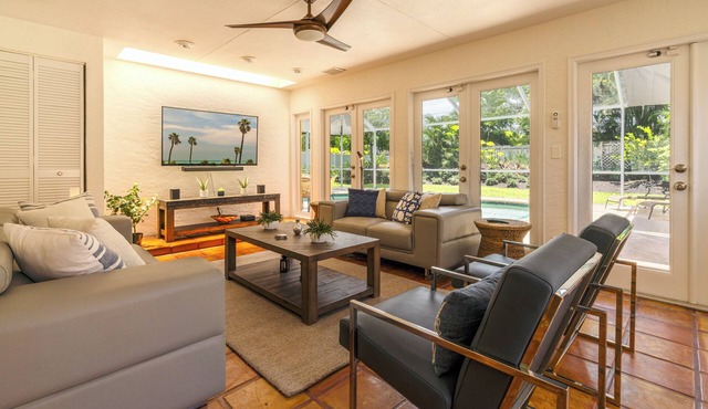 Blissful Sun House with Heated Salt Water Pool