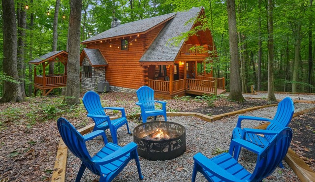 Blue Bird | Luxury Cabin in the Woods