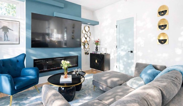 Blue Burrow by Minty Living