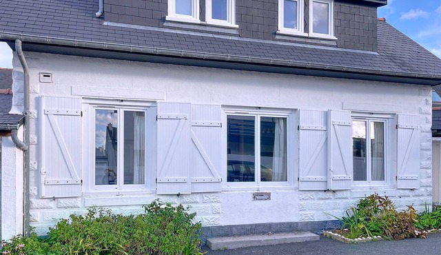 Blue cottage