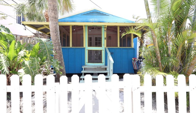 Blue Dolphin Cottage steps from the beach